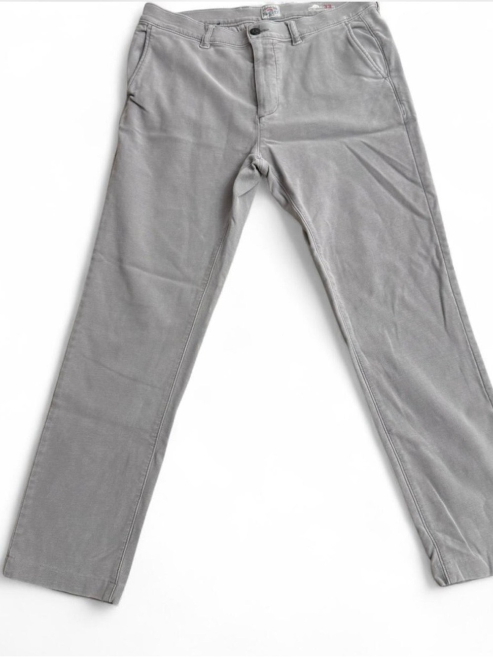 Faherty Light Gray Casual Pants size 32” inseam 28”